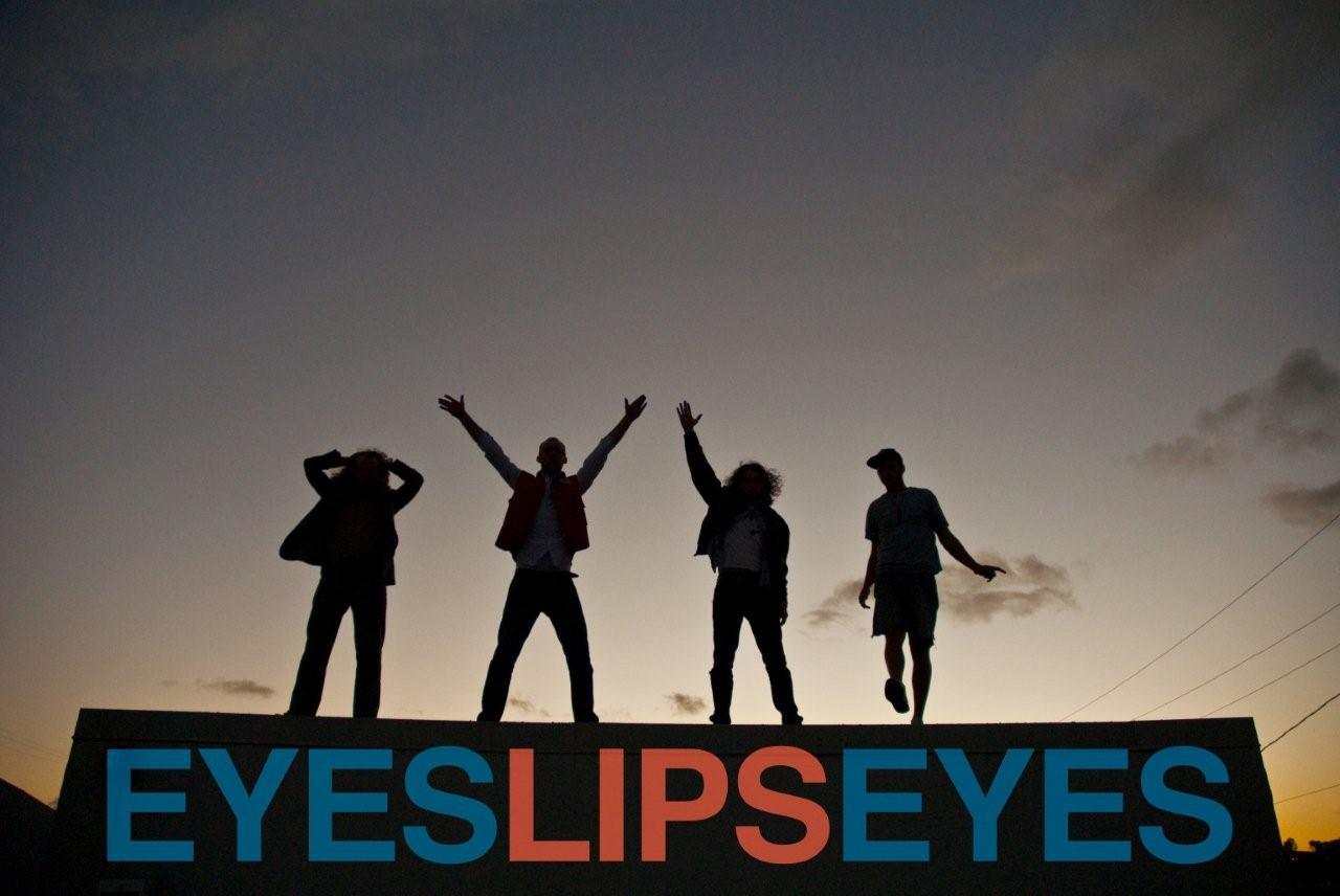 Eyes Lips Eyes - BLUE RED - eyes lips eyes version 2 aa