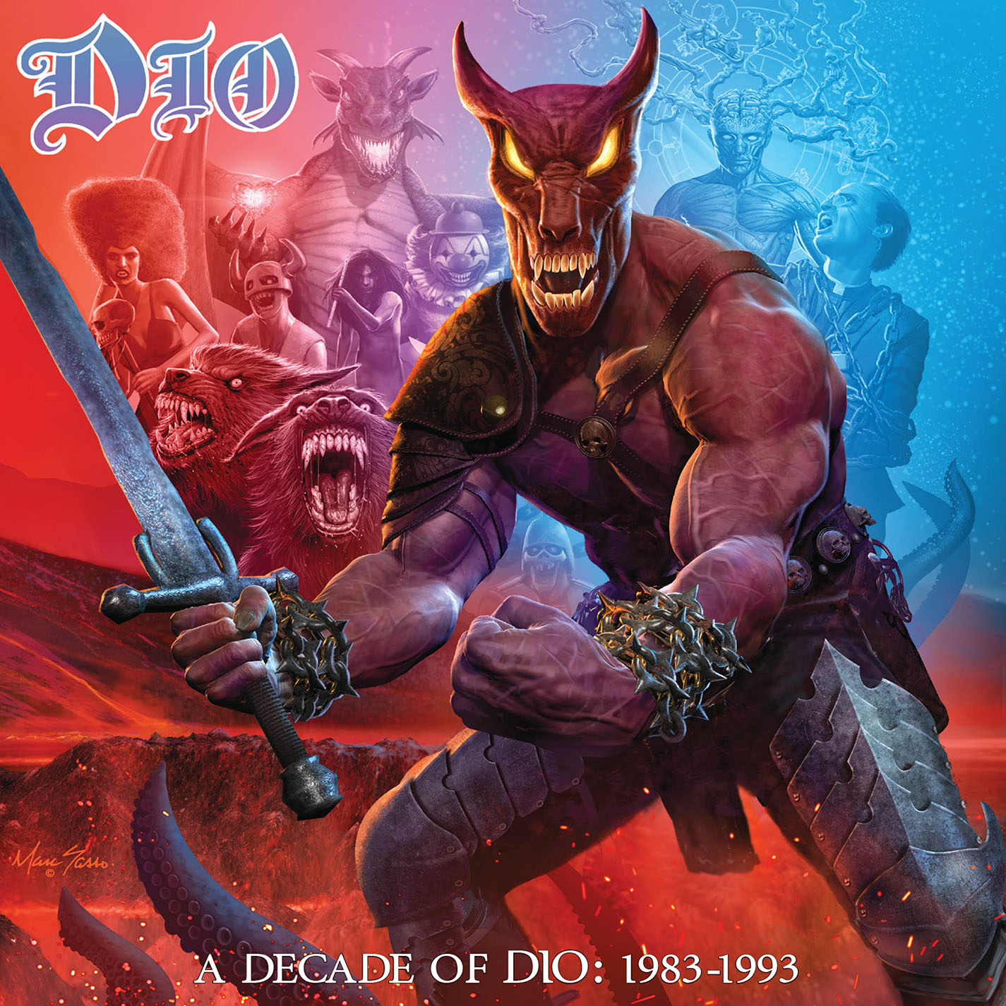 DIO albums box